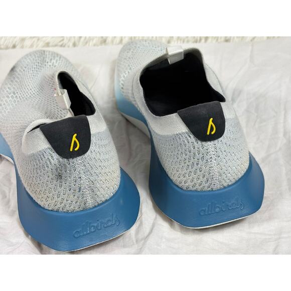 Allbirds Tree Dasher Relay Running Shoes Blizzard Thrive Teal TDR Mens Size 11 - Picture 5 of 8